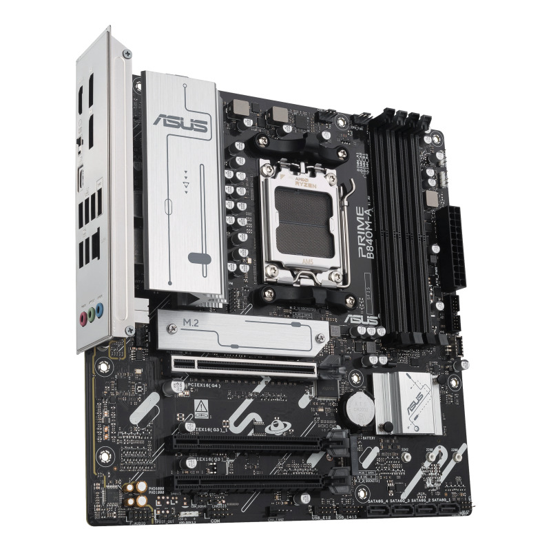 MB ASUS B850 AMD S-AM5 9A GEN /4X DDR5 7600 /HDMI /2X DP /2X USB 3.2 /MICRO ATX /GAMA MEDIA image 4
